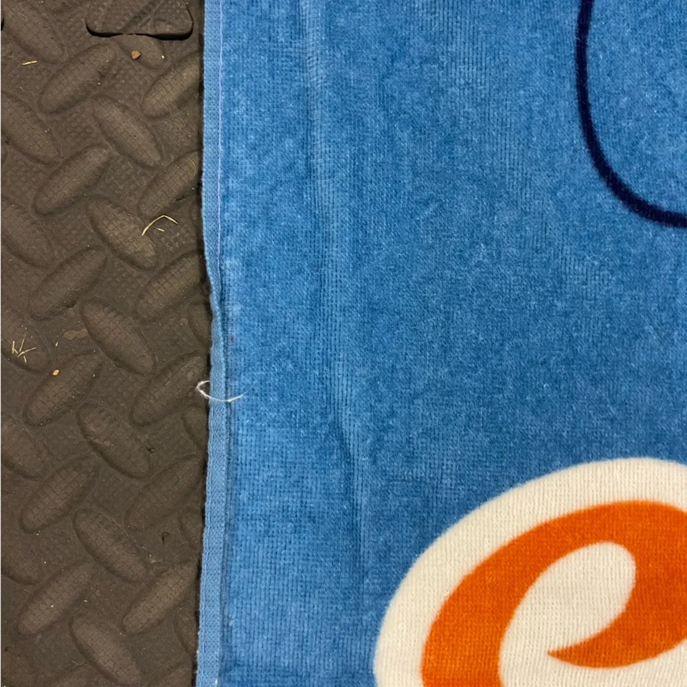 Disney Mickey & Goofy Blue and Yellow Go Explore Beach Towel